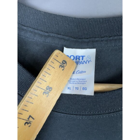 Vintage Y2K Jurassic Park World Movie Promo Rare Dinosaur Black XL Tee Shirt Art - Picture 5 of 7